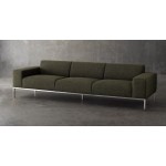 Bryce Tweed Green Fabric Sofa
