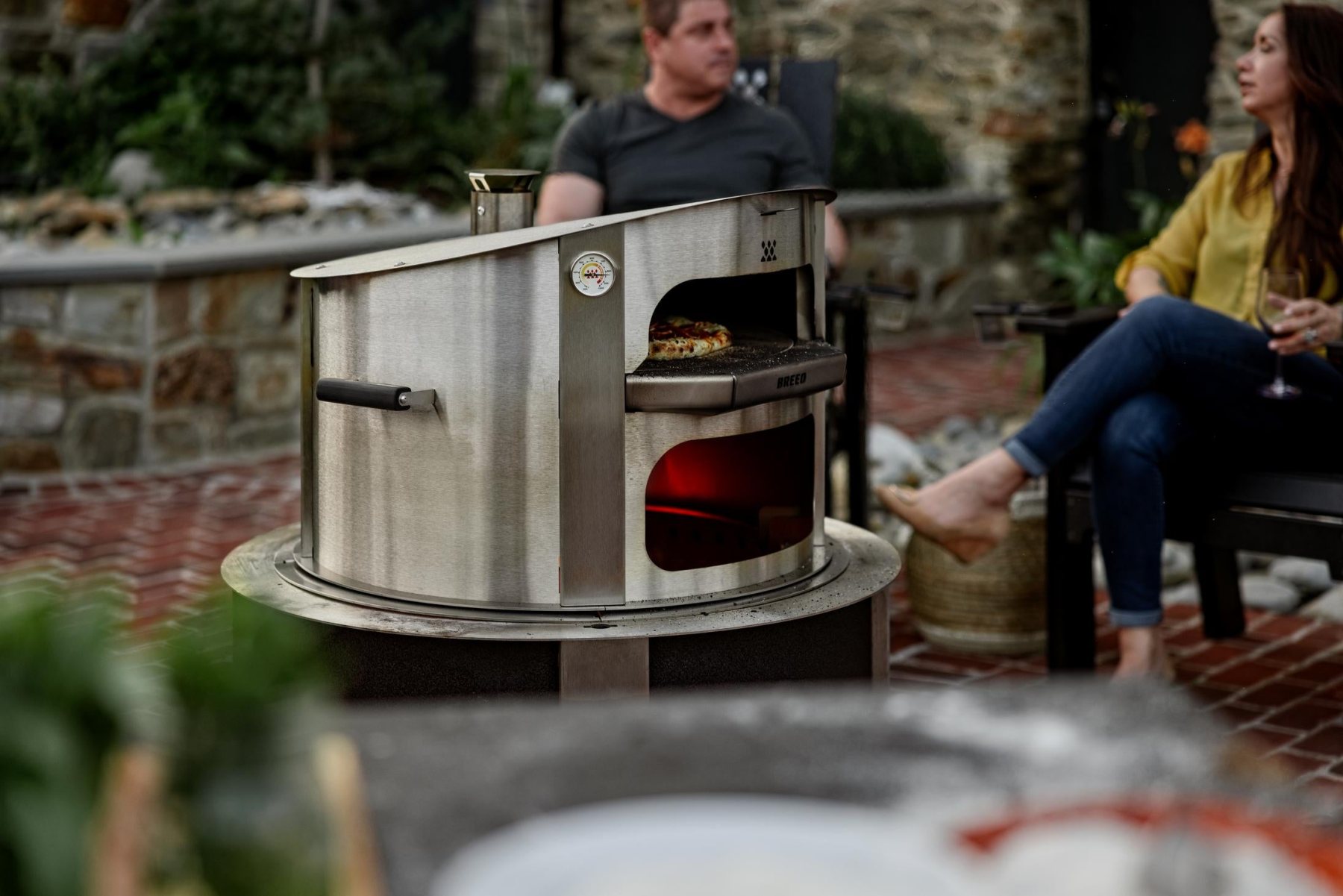 Live-Fire Pizza Oven - Detailed View 2 | EuroLife Furniture