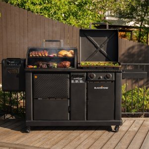 22" XL Griddle Pellet Grill Combo - Detailed View 2 | EuroLife Furniture
