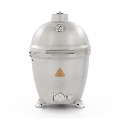 Blaze 20-Inch Cast Aluminum Kamado - Outdoor Furniture by EuroLife Furniture