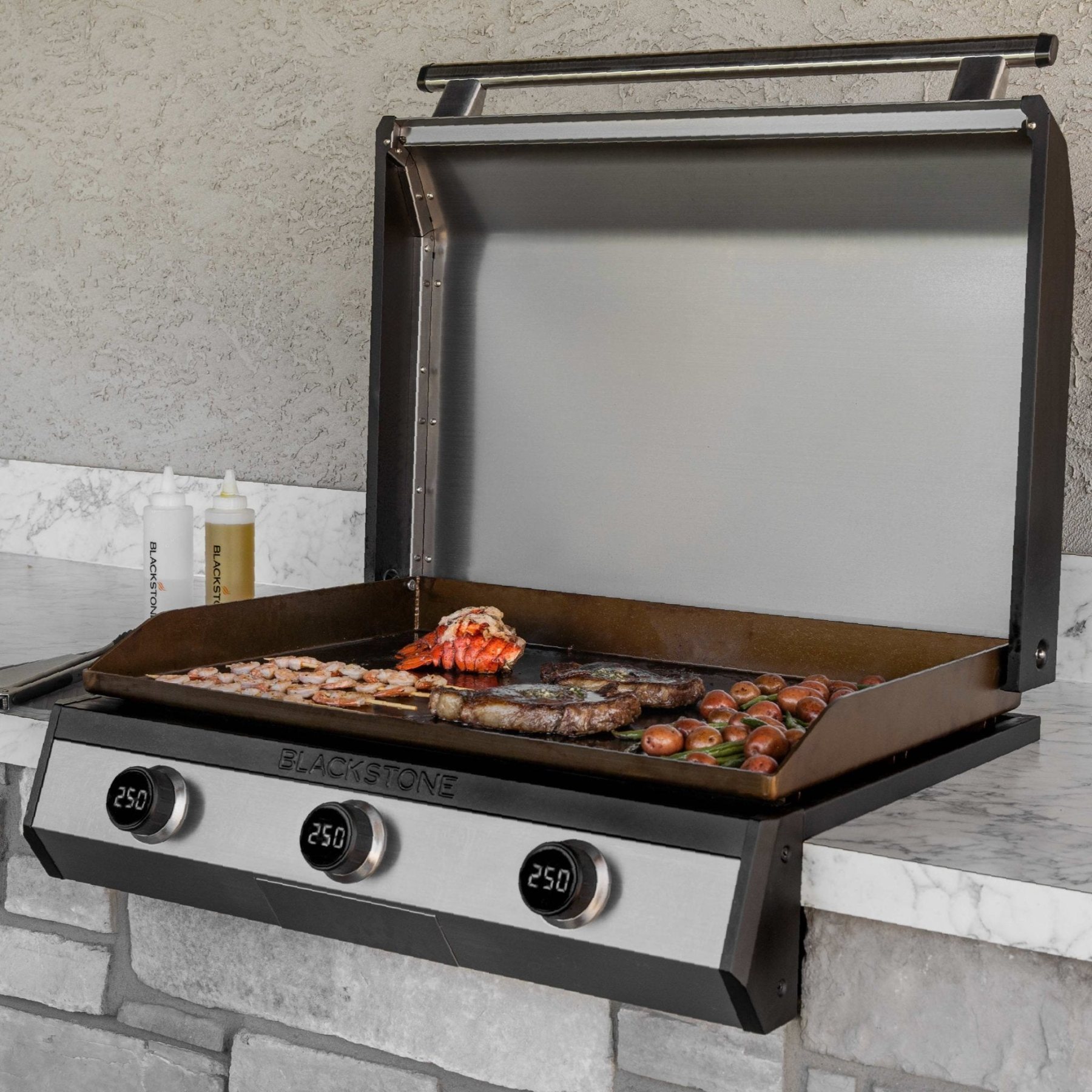 30" Electric Drop-in Griddle - Detailed View 2 | EuroLife Furniture