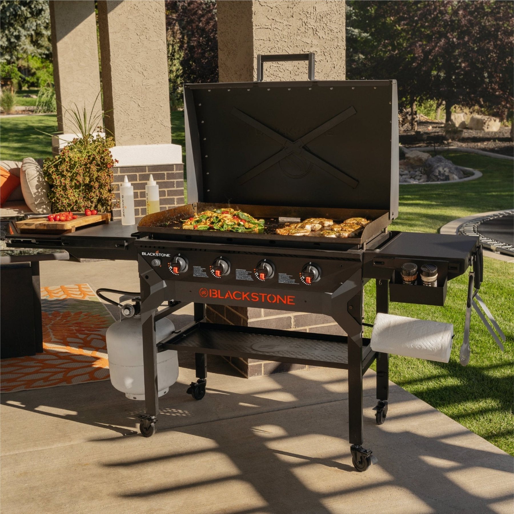 36" Griddle with Hood Bundle - Detailed View 2 | EuroLife Furniture