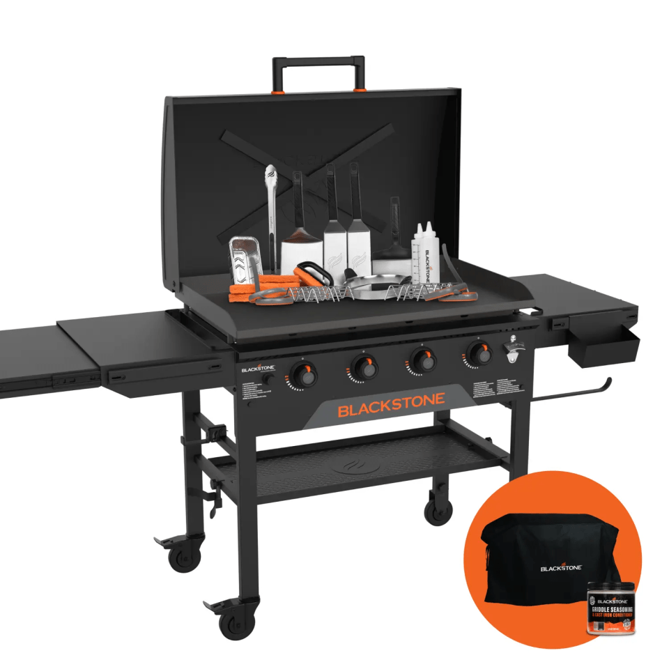 36" Griddle with Hood Bundle - Griddles by EuroLife Furniture