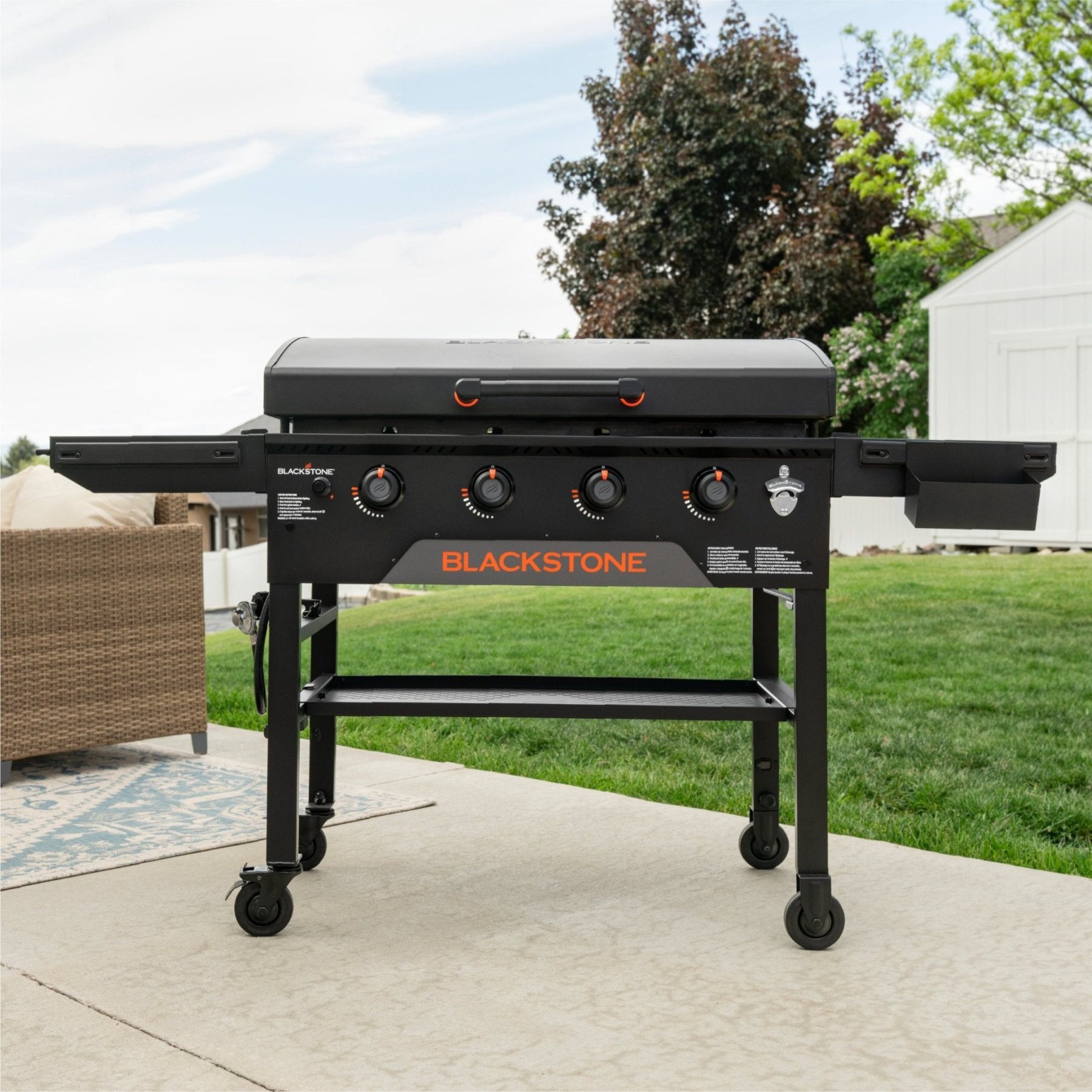 36" Griddle with Hood Bundle - Detailed View 2 | EuroLife Furniture
