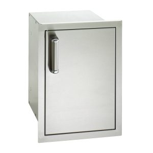 Fire Magic Premium Flush 14-Inch Single Access Door w/ Dual Drawers (Soft Close, Right Hinge) - 53820SC-R