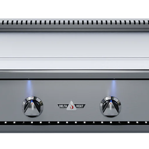 Delta Heat 32-Inch Built-In Natural Gas Stainless Teppanyaki  Griddle  - DHTG32N