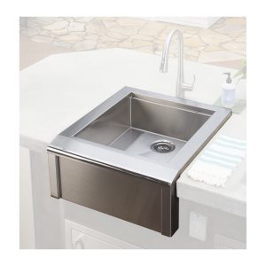 Alfresco 24-Inch Built-In Bartender & Sink System (No Faucet Included) - AGBC-24
