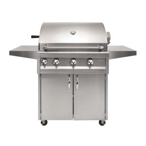 Artisan Professional 32-Inch Propane Gas Freestanding Gill w/ Rotisserie and Lights - ARTP-32C-LP