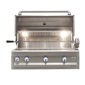 Artisan Professional 36-Inch Propane Gas Built-In Gill w/ Rotisserie and Lights - ARTP-36-LP