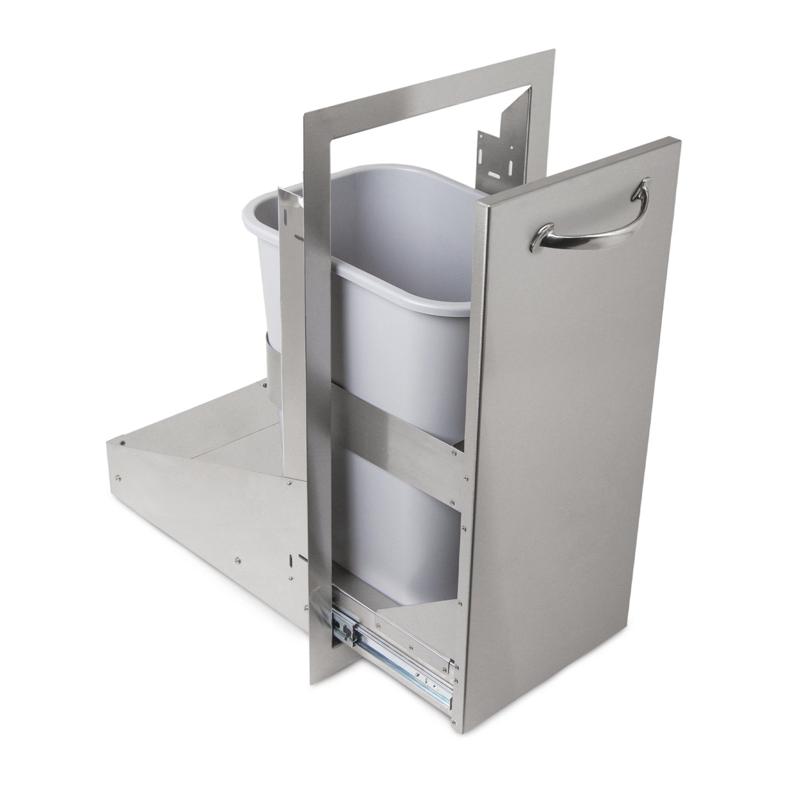 Artisan 15-Inch Single Roll Out Trash (Trash Bin NOT Included) - ARTP-TC-15SC - KITCHEN STORAGE & ACCESS DOORS by EuroLife Furniture
