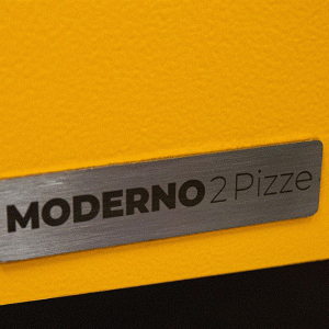 Alfa Moderno 2 Pizze Wood - Fired Pizza Oven - Fire Yellow - FXMD-2P-LGIA