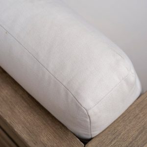 Andora 2 Seat Sofa in Weathered Brown and Linen