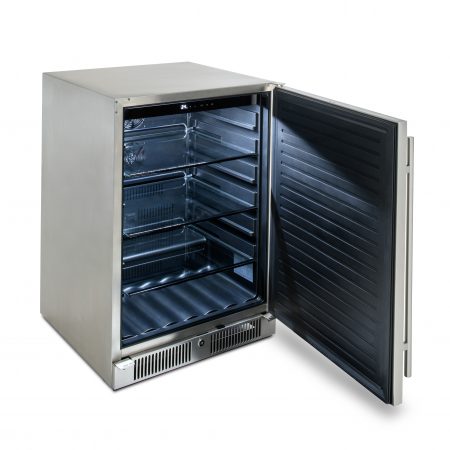 Blaze 24-Inch Stainless Steel Outdoor Rated Refrigerator - BLZ-SSRF-5.5 - Detailed View 2 | EuroLife Furniture