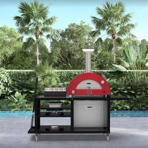 Alfa Ovens Cooking Station 160 with Corian top-AC-CKS-P160C