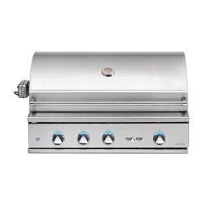 Delta Heat 38-Inch Natural Gas Built-In Grill, w/ Infrared Rotisserie - DHBQ38R-DN