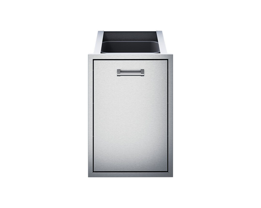 Delta Heat Trash Drawer - Double - KITCHEN STORAGE & ACCESS DOORS by EuroLife Furniture