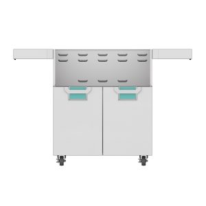 Aspire by Hestan 30-Inch Double Door Cart (Turquoise) - ECD30-TQ
