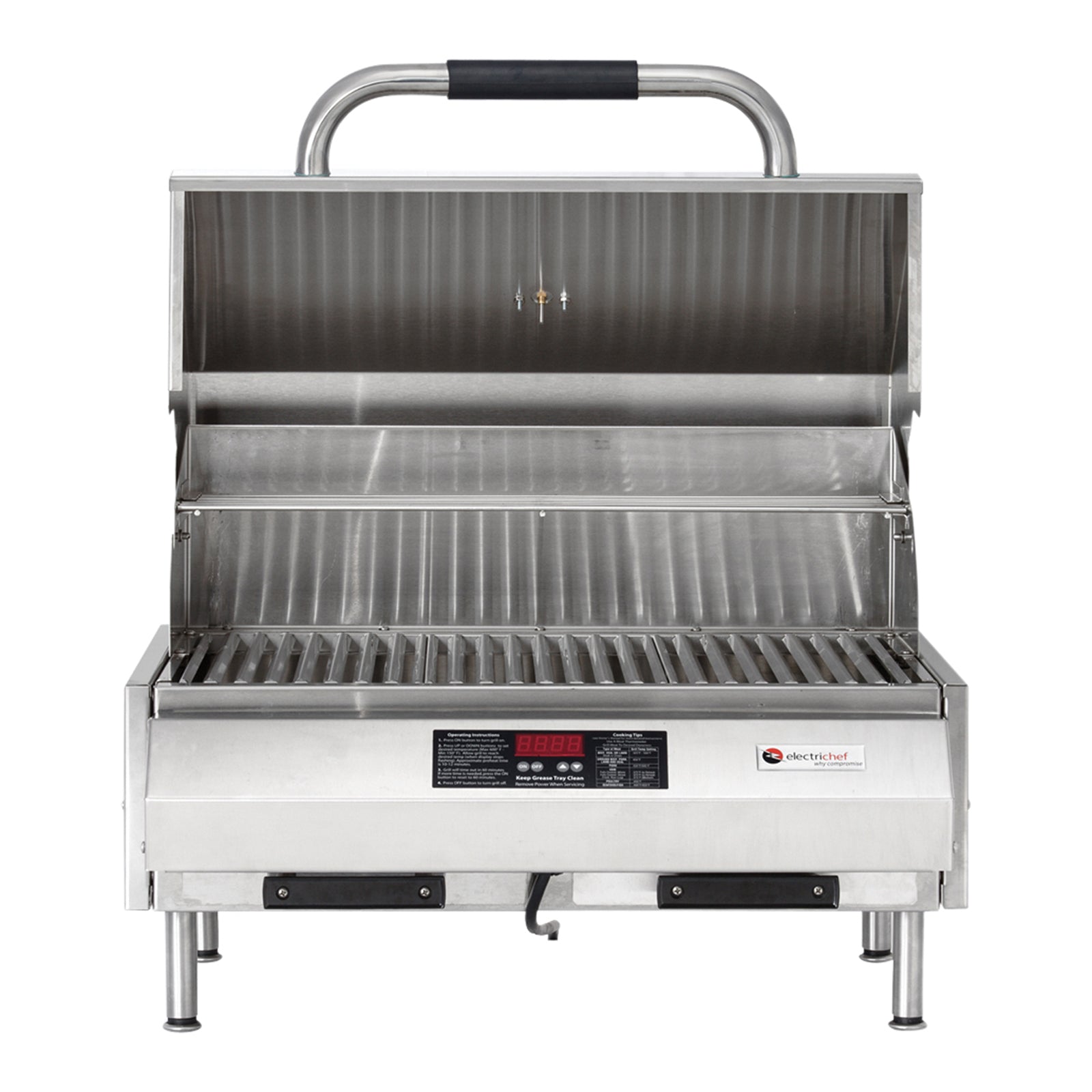 Electri-Chef Emerald 24-Inch 3520 Volt Electric Tabletop Grill - 4400-EC-336-TT-24 - Detailed View 3 | EuroLife Furniture