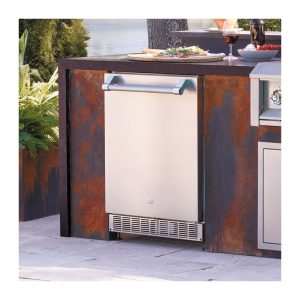 Hestan ASPIRE Outdoor 24" Refrigerator Solid Reversible Door Lock