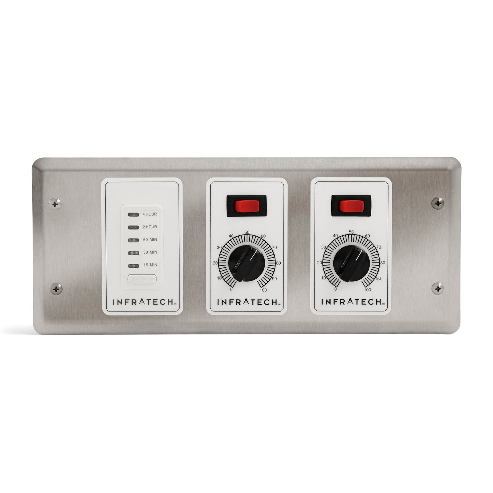 Infratech 2 Zone Analog Control w/ Digital Timer - 30 4046 - Controls, Relay Panels & Switches by EuroLife Furniture