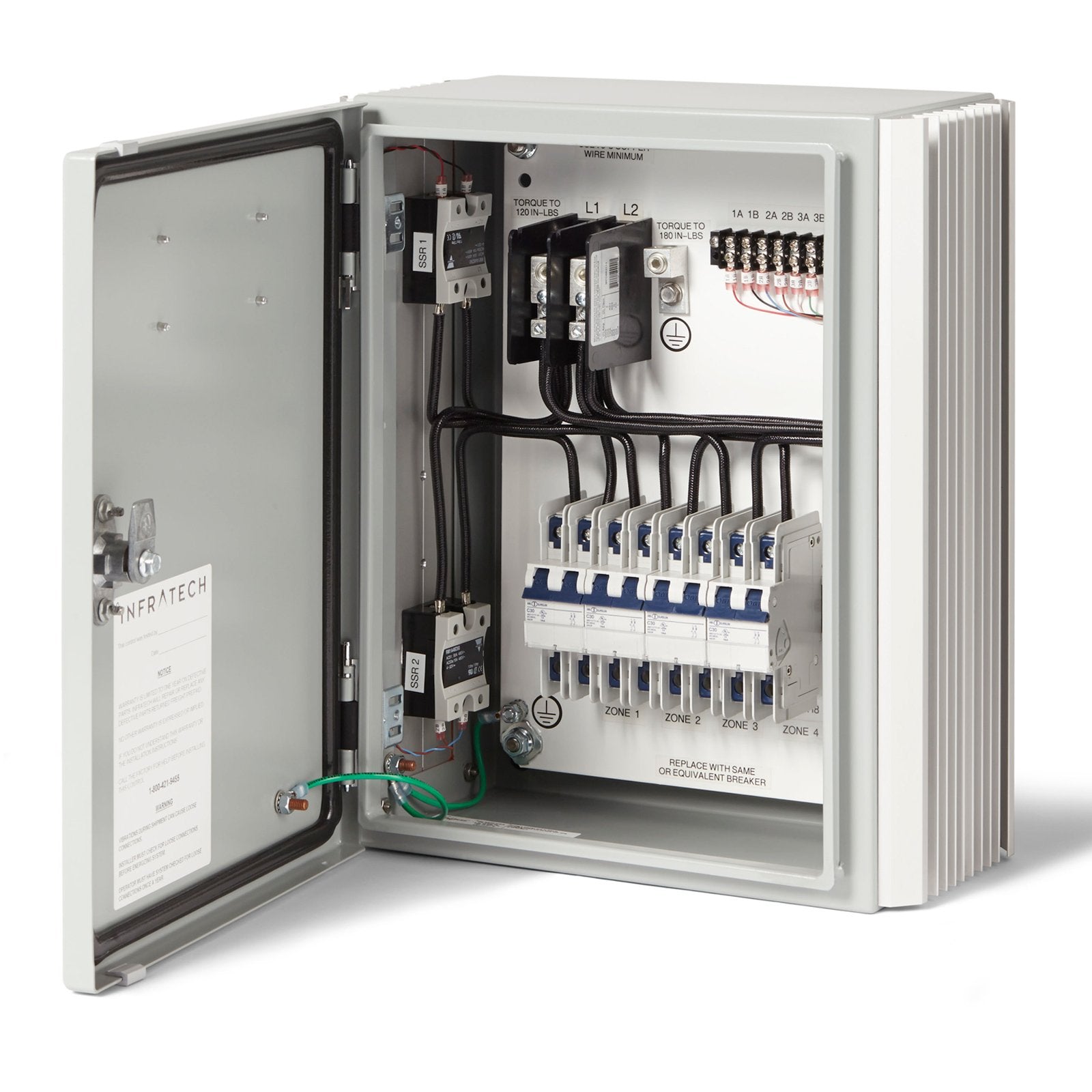 Infratech 4 Relay Panel (Requires Analog Control) - 30 4054 - Controls, Relay Panels & Switches by EuroLife Furniture