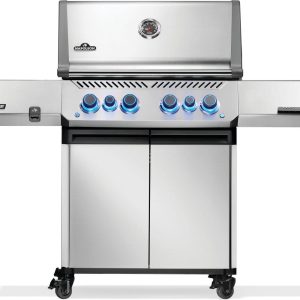 Prestige 500 NG Grill with Infrared Side and Rear Burners, SS