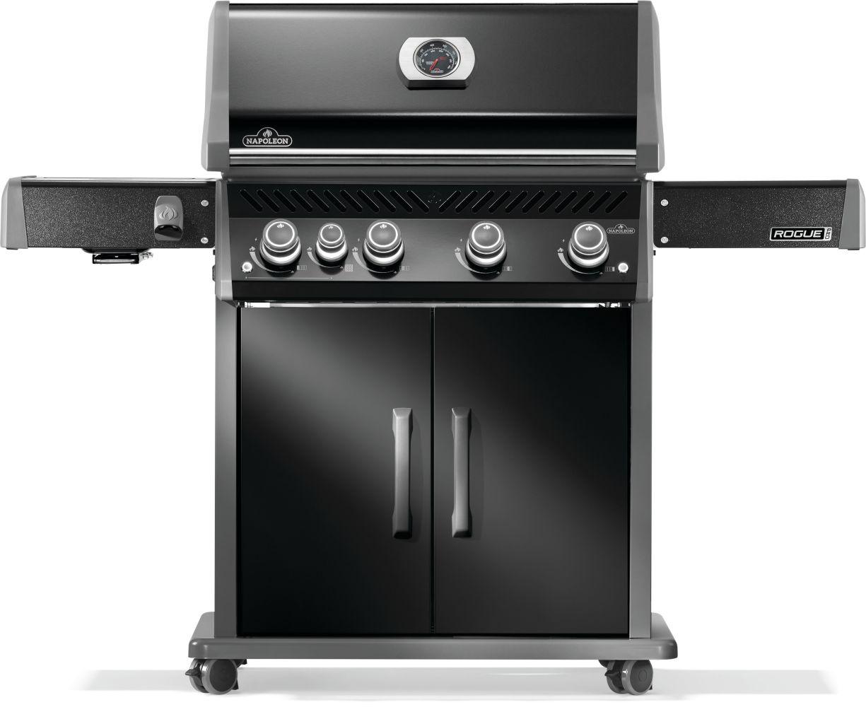 Napoleon Rogue PRO 525 SIB NG Gas Grill with Infrared Side Burners, SS - Outdoor Furniture by EuroLife Furniture