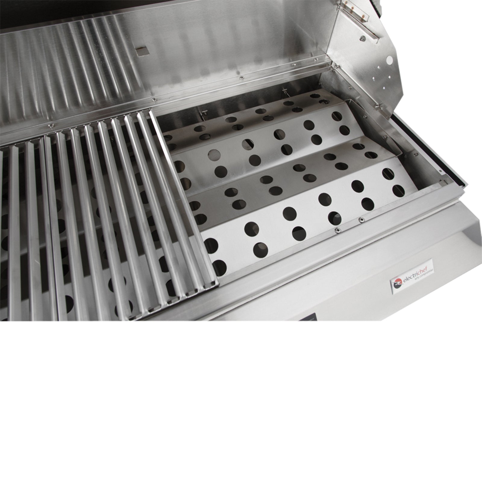 Electri-Chef Ruby 32-Inch 5280 Volt Electric Marine Built-In Grill With Single Temperature Control - 4400-EC-448-IM-S-32 - Detailed View 4 | EuroLife Furniture