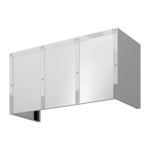 Zephyr Duct Cover 36in x 18in SS w/SS Banding