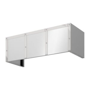 Zephyr Duct Cover 48in x 12in SS w/SS Banding