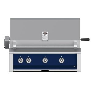 Hestan ASPIRE Grill Built-In 3 U-Burner Rotisserie 36" - Liquid Propane - Dark Bronze