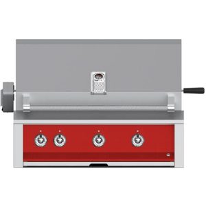 Hestan ASPIRE Grill Built-In 3 U-Burner Rotisserie 36" - Natural Gas - Matador