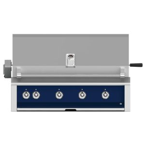 Hestan ASPIRE Grill Built-In 4 U-Burner Rotisserie 42" - Natural Gas - Dark Bronze