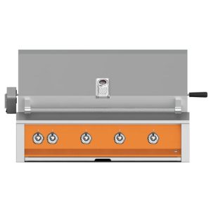 Hestan ASPIRE Grill Built-In 4 U-Burner Rotisserie 42" - Natural Gas - Citra