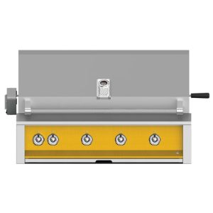 Hestan ASPIRE Grill Built-In 4 U-Burner Rotisserie 42" - Natural Gas - Sol