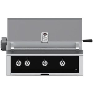 Hestan ASPIRE Grill Built-In 1 U-Burner 1 Sear Rotisserie - Liquid Propane - Stealth