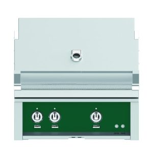 Hestan 30" Built-In Grill 1 Trellis Burners 1 Sear Burn Rotisser - Natural Gas - Froth