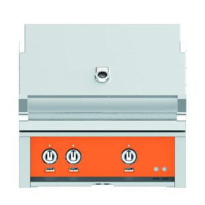 Hestan 30" Built-In Grill 1 Trellis Burners 1 Sear Burn Rotisser - Natural Gas - Citra