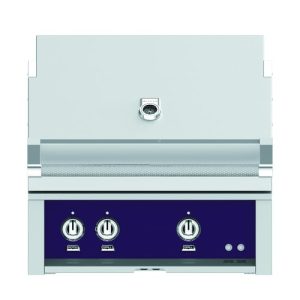 Hestan 30" Built-In Grill 1 Trellis Burners 1 Sear Burn Rotisser - Natural Gas - Lush