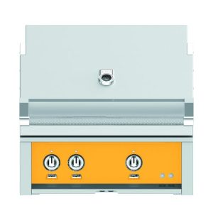 Hestan 30" Built-In Grill 1 Trellis Burners 1 Sear Burn Rotisser - Natural Gas - Sol
