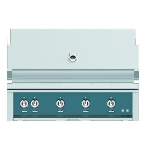Hestan 42" Built-In Grill 3 Trellis Burners 1 Sear Burner Rotiss - Liquid Propane - Grove