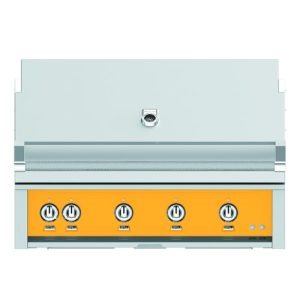 Hestan 42" Built-In Grill 3 Trellis Burners 1 Sear Burner Rotiss - Liquid Propane - Sol