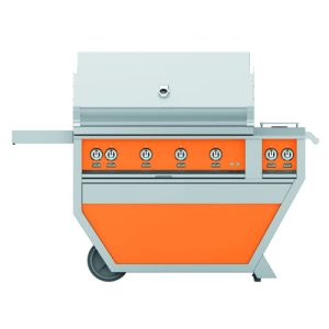 Hestan 42" Grill & Deluxe Cart 3 Trellis burners 1 Sear Burner R - Liquid Propane - Citra