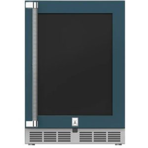 Hestan Outdoor Refrigerator 24" Lock Dual Zone Left Hinged - Grove