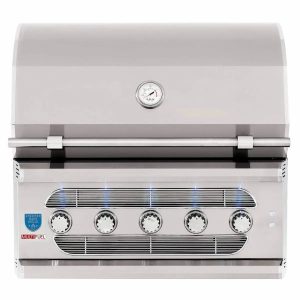 American Made Grills, Muscle 36" Hybrid Gas/Charcoal BBQ Grills