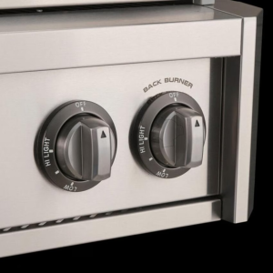 American Outdoor Grill 30-in 3-Burner L-Series Built-In Natural Gas Grill with Lights and Rotisserie - AOG30LN