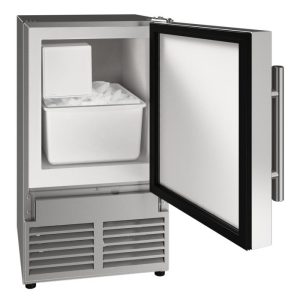 U-Line® Ada Series 14" 23 Lb. Stainless Solid Ice Maker