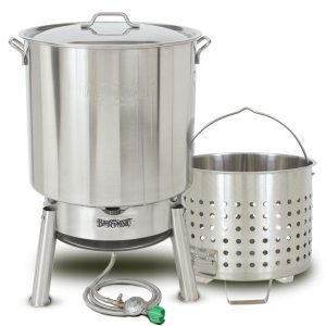 Bayou Classic 82qt Stainless Steel Steam and Boil Cooker Kit