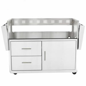 Blaze 4 Pro cart with soft close hinges and lights