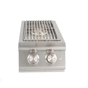 Blaze Premium LTE Double Side Burner with Lights